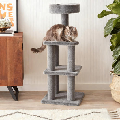 Multi-Level Cat Tree (L/M Sizes, Scratching Posts & Perch)