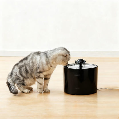 3L Pet Water Fountain (Quiet, Filtered & Auto-Shutoff Design)